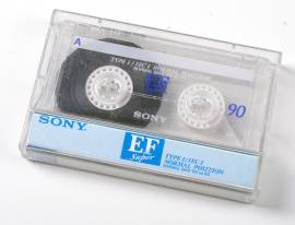 Аудиокассета SONY EF90 Super