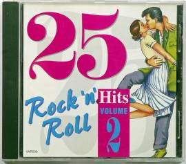 25 ROCK'N'ROLL HITS Volume 2. CD.